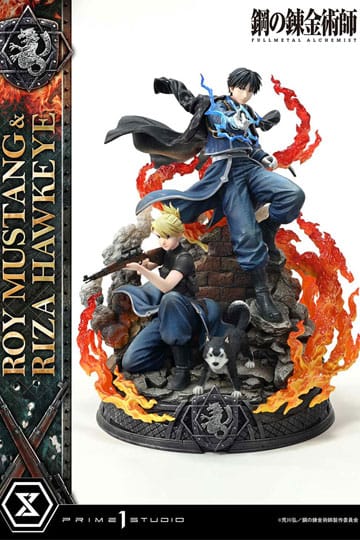 Fullmetal Alchemist Concept Masterline Statue 1/6 Roy Mustang & Riza Hawkeye Regular Version 50 cm