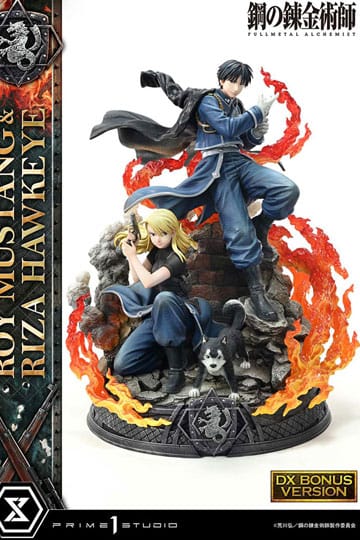 Fullmetal Alchemist Concept Masterline Statue 1/6 Roy Mustang & Riza Hawkeye Deluxe Bonus Version 50 cm