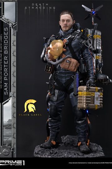 Death Stranding Statue 1/2 Sam Porter Bridges Black Label 106 cm