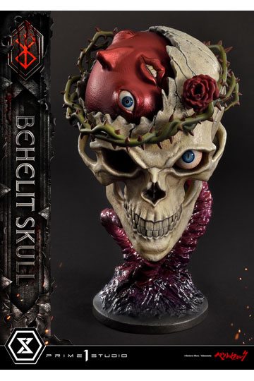 Berserk Life Scale Statue Behelit Skull 20 cm