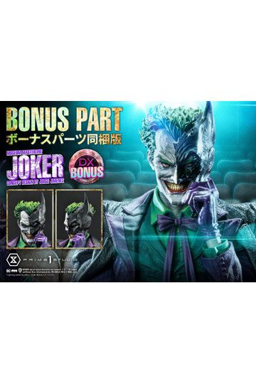 DC Comics Statue 1/3 The Joker Deluxe Bonus Version Concept Design av Jorge Jimenez 53 cm