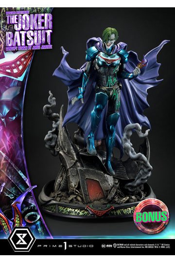 DC Comics Museum Masterline Statue 1/3 The Joker Concept Design av Jorge Jimenez Bonus version 79 cm