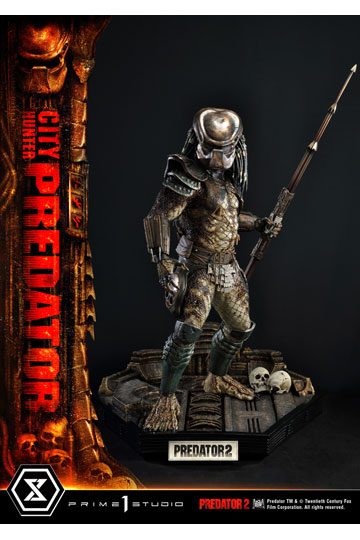 Rovdyr 2 Museum Masterline Statue 1/3 City Hunter Predator 105 cm