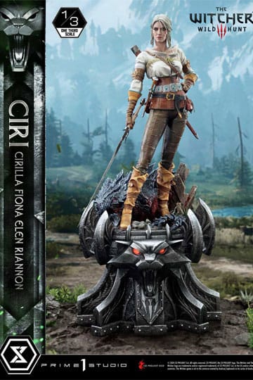The Witcher 3: Wild Hunt Museum Masterline Statue 1/3 Wild Hunt Ciri Fiona Elen Riannon 81 CM