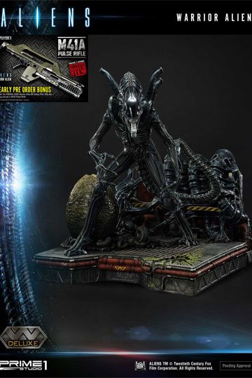 Aliens Premium Masterline Series Statue Warrior Alien Deluxe Bonus Version 67 cm