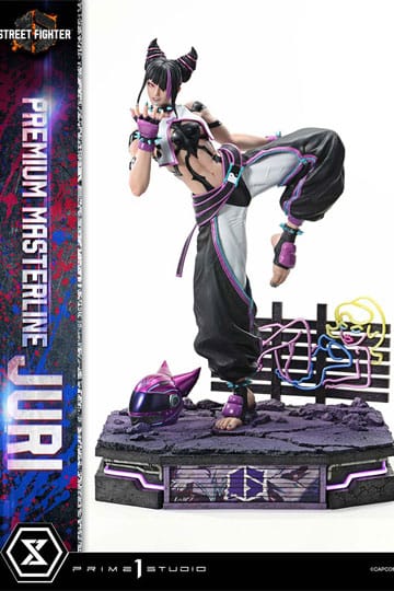 Estatua Street Fighter 6 Premium Masterline Series 1/4 Juri 58 cm