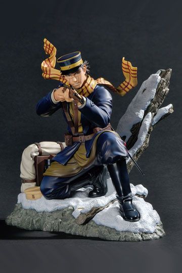 Golden Kamuy Prisma Wing PVC Statue 1/7 Saichi Sugimoto 20 cm