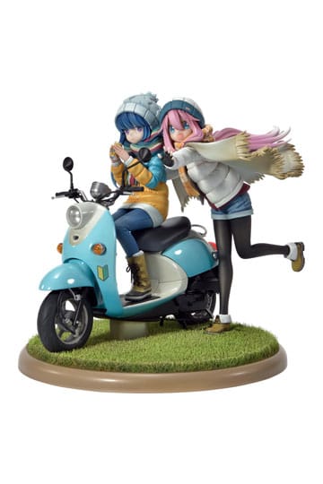 Estatua de pvc de ala prisma relajada 1/7 Nadeshiko Kagamihara & Rin Shima 24 cm