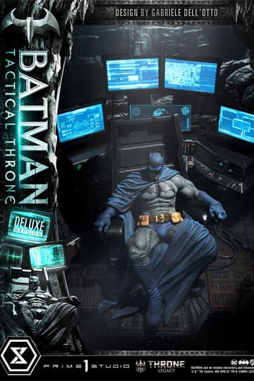 DC Comics Throne Legacy Collection Statup 1/3 Batman Tactical Throne Deluxe verzija 57 cm