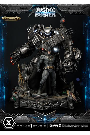 DC Comics Statue Justice Buster av Josh Nizzi Ultimate versjon 88 CM