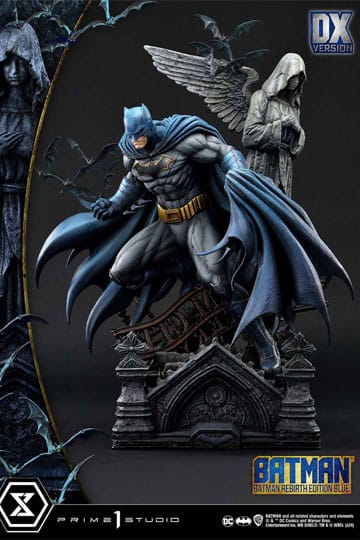 Batman Ultimate Premium Masterline Series Statue 1/4 Batman Rebirth Edition Blue Deluxe version 71 cm