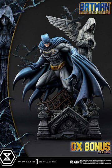 Batman Ultimate Premium Masterline Series Statue 1/4 Batman Rebirth Edition Blue Deluxe Bonus version 71 cm