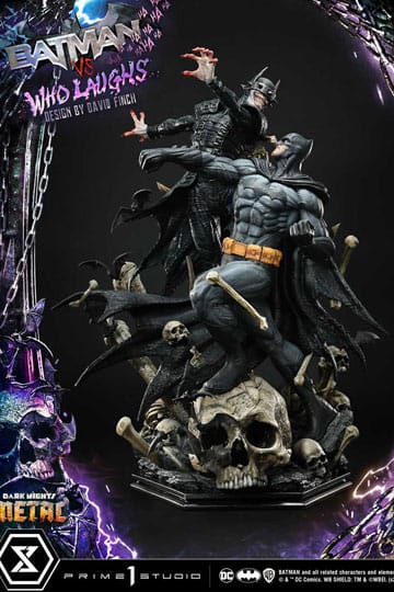 Dark Nights: Metal Ultimate Premium Masterline Series Statue 1/4 Batman vs Batman qui rit 67 cm