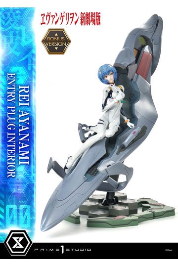 Reconstruir la estatua de Evangelion 1/4 Rei Ayanami Bonus versión 66 cm