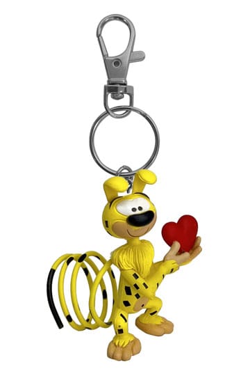 Marsupilami nøkkelring Marsupilami hjerte 12 cm