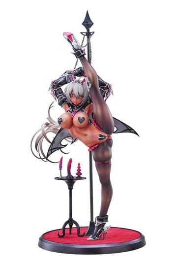 Original PVC-statue 1/6 fangeridder Zephilia Tan Ver. 38 cm