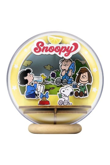 Peanuts Puremind Model Kit Wooden Theatre Globe Picnic Party