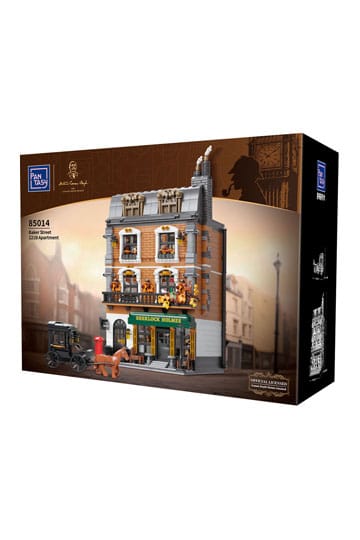 Sherlock Holmes Construction Set Baker Street 221B Apartment 42 cm