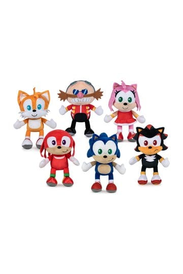 Sonic plysfigurer søde 22 cm sortiment (12)