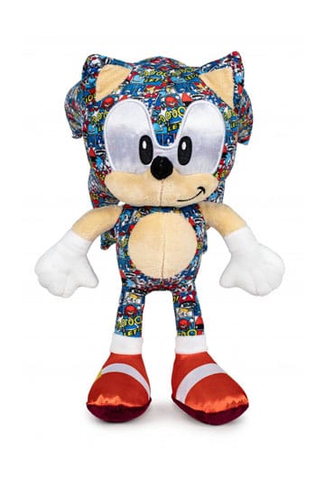 Sonic the Hedgehog Plush Figure Sonic Pop Comic 30 cm