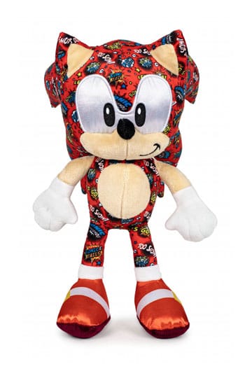 Sonic the Hedgehog Plush Figure Sonic Pop Comic 30 cm