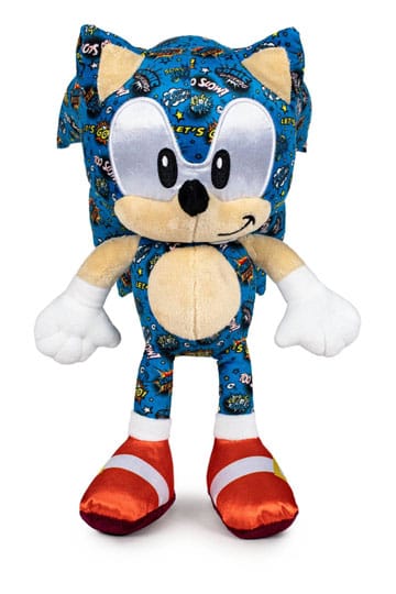 Sonic the Hedgehog Plush Figure Sonic Pop Comic 30 cm