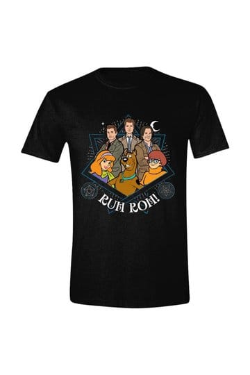 Supernatural Tişört Scoobynatural Grubu Ruh Roh