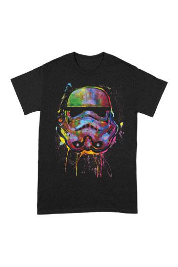 Star Wars T-skjorte Paint Splats Hjelm