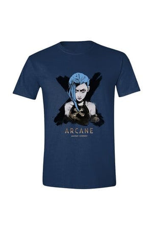 Arcane T-skjorte Jinx Portrait