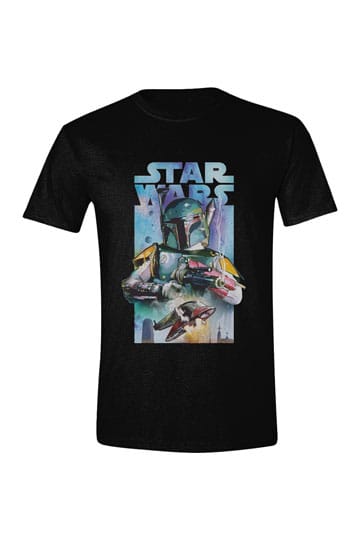 Yıldız Savaşları T-Shirt Boba Fett Poster