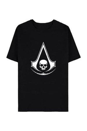 Assassin's Creed T-shirt Sort Flag Resynched Skull