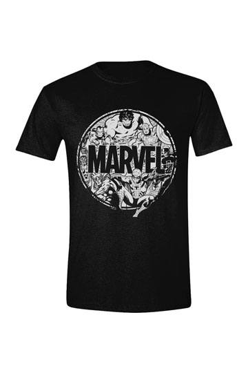 Cercle de personnage de t-shirt Marvel