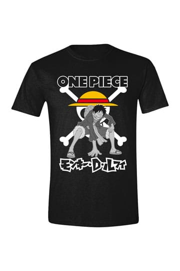 One Piece T-Shirt Luffy Skull