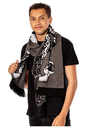 Harry Potter Skjerf Dark Arts Spell Long Length Grå