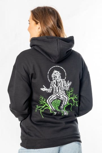 Maglione con cappuccio Beetlejuice Davanti Dietro Tour mondiale
