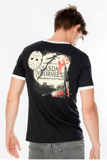 Fredag den 13. T-Shirt Life Ring Mask Reverse
