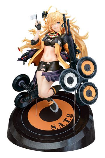 Girls Frontline PVC Statue 1/7 S.A.T.8 Heavy Damage Ver. 26 cm