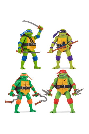 Teenage Mutant Ninja Kaplumbağalar: Mutant Mayhem Ninja Aksiyon Figürleri 15 cm Çeşitli (8)