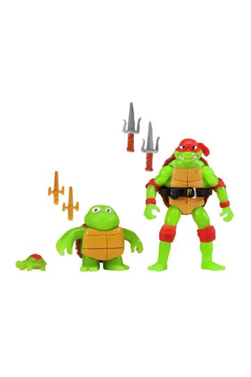 Teenage Mutant Ninja Turtles: Mutant Mayhem Actionfigur 3er-Pack Raphael Evolution 10 cm
