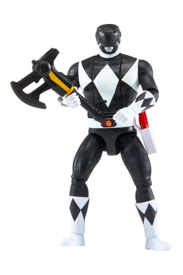 Mighty Morphin Power Rangers aksiyon figürü Auto-Morfin Black Ranger 12 cm