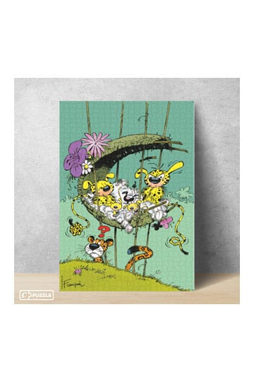 Marsupilami: Marsupilami puslespil med 1000 brikker