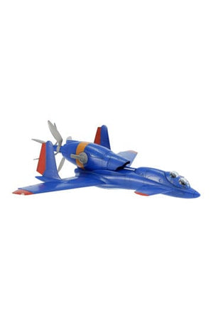 Royal Space Force: The Wings of Honnêamis Plastic Model Kit 1/72 Honneamise Oukoku Air Force Fighter Schira-DOW 3. (To-sæder) 21 cm