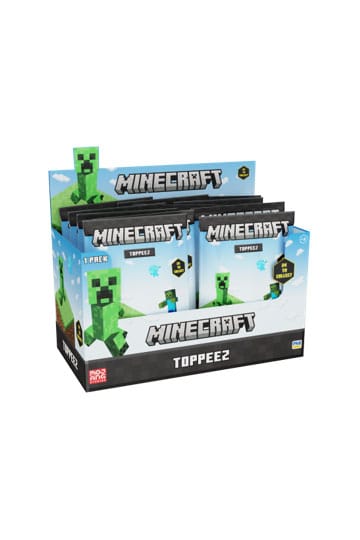 Assortimento Minecraft 3D-Toppeez 6cm (24)