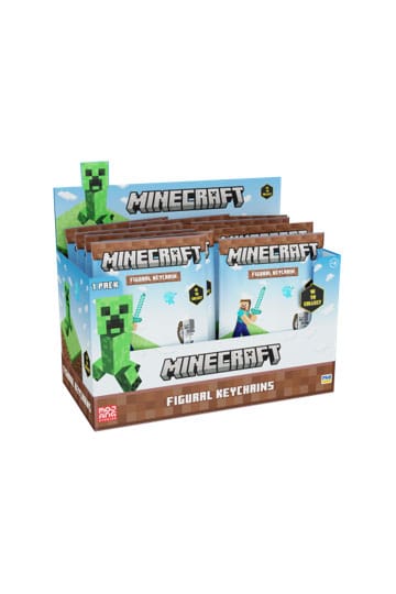 Minecraft figural-keychain Display (24)