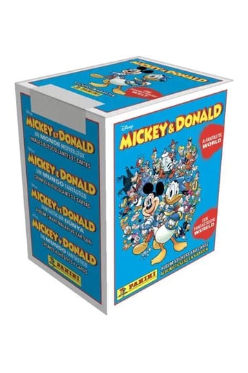 Mickey & Donald - A Fantastic World Sticker & Card Collection Display (36)