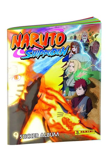 Naruto Shippuden Sticker Collection Album *German Version*