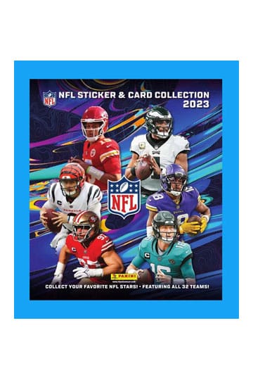 NFL Sticker & Card Collection 2023 Display (50)