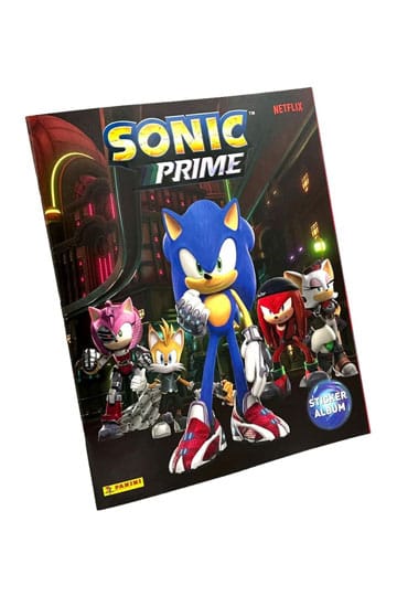 Sonic Prime Sticker Collection Album *German Version*