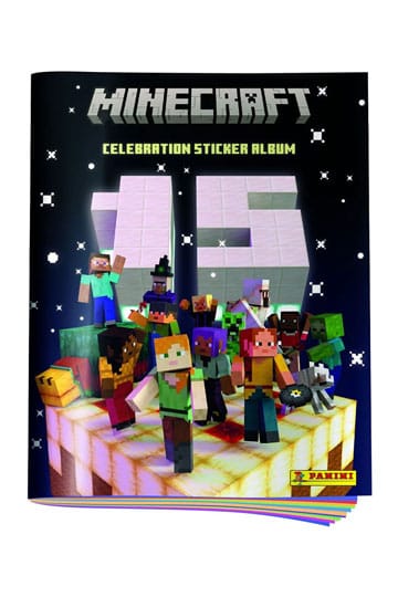 Minecraft Sticker Collection Album 15th Anniversary Celebration *German Version*