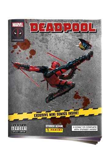 Deadpool Sticker & Trading Card Collection Album *German Version*